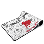 Gaming Superpower Desk Mat | Superhero Slogan Mouse Pad - Iron Phoenix GHG