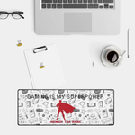 Gaming Superpower Desk Mat | Superhero Slogan Mouse Pad - Iron Phoenix GHG