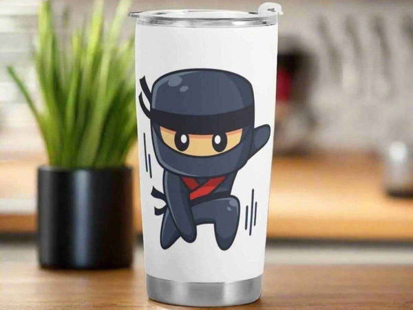 Personalized Ninja Warrior Travel Mug | Iron Phoenix GHG