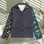 Personalized Gamer Pajamas | Retro Pixel Art Loungewear - Iron Phoenix GHG