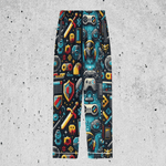 Personalized Gamer Pajamas - Person wearing black pajamas, relaxed pose | Our Phoenix Rise