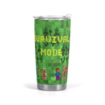 Block World Pixelated Travel Mug Detailed View 12 | Our Phoenix Rise