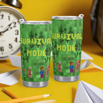 "Block World" Pixelated Travel Mug | Iron Phoenix GHG - Iron Phoenix GHG