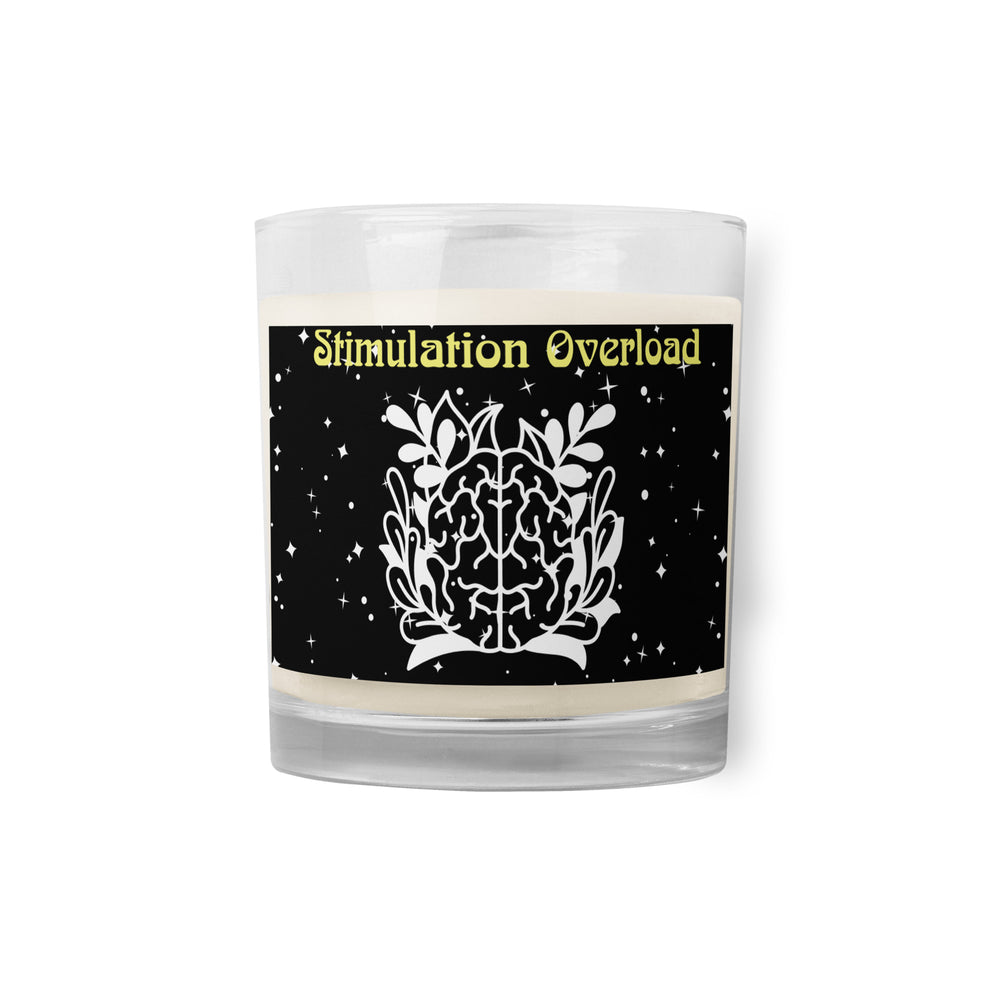 Stimulation Overload Candle – Soy Wax, Soft Glow, Mindful Decor