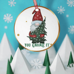 Funny Gnome Christmas Ornament Perfect Gift for Gamers Detail 8 | Our Phoenix Rise