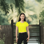 "Golden Leaf" Crop Tee by Shadowseeker| Iron Phoenix GHG - Iron Phoenix GHG