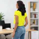 Golden Leaf Crop Tee by Shadowseeker Detailed View 9 | Our Phoenix Rise