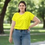 "Golden Leaf" Crop Tee by Shadowseeker| Iron Phoenix GHG