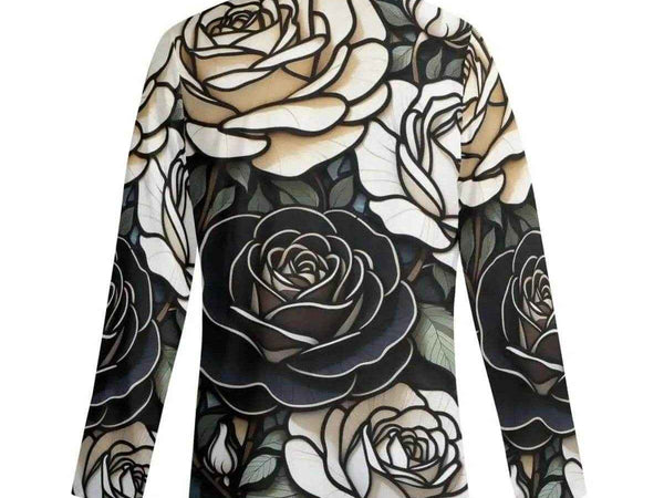 Gothic Rose Pajama Set | Dark Floral Loungewear