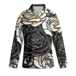 Gothic Rose Pajama Top - Front View | Our Phoenix Rise