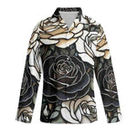 Gothic Rose Pajama Set | Dark Floral Loungewear