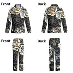 Gothic Rose Pajama Pants - Front View | Our Phoenix Rise