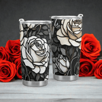 Gothic Rose Tumbler by Shadowseeker Main Perspective | Our Phoenix Rise