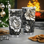 "Gothic Rose" Tumbler by Shadowseeker | Iron Phoenix GHG - Iron Phoenix GHG