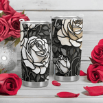 Gothic Rose Tumbler by Shadowseeker Detailed View 7 | Our Phoenix Rise