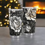 Gothic Rose Tumbler by Shadowseeker Detailed View 6 | Our Phoenix Rise