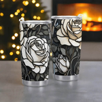 "Gothic Rose" Tumbler by Shadowseeker | Iron Phoenix GHG - Iron Phoenix GHG