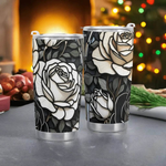 "Gothic Rose" Tumbler by Shadowseeker | Iron Phoenix GHG - Iron Phoenix GHG