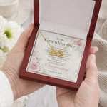 Infinity Heart Necklace for Grandmother - Lifestyle Mockup Casual Wear | Our Phoenix Rise