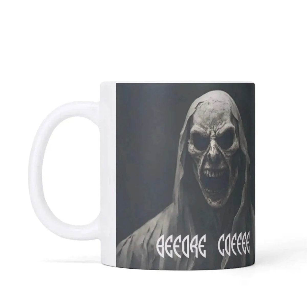 "Before Coffee" Personalized Zombie Mug| Iron Phoenix GHG