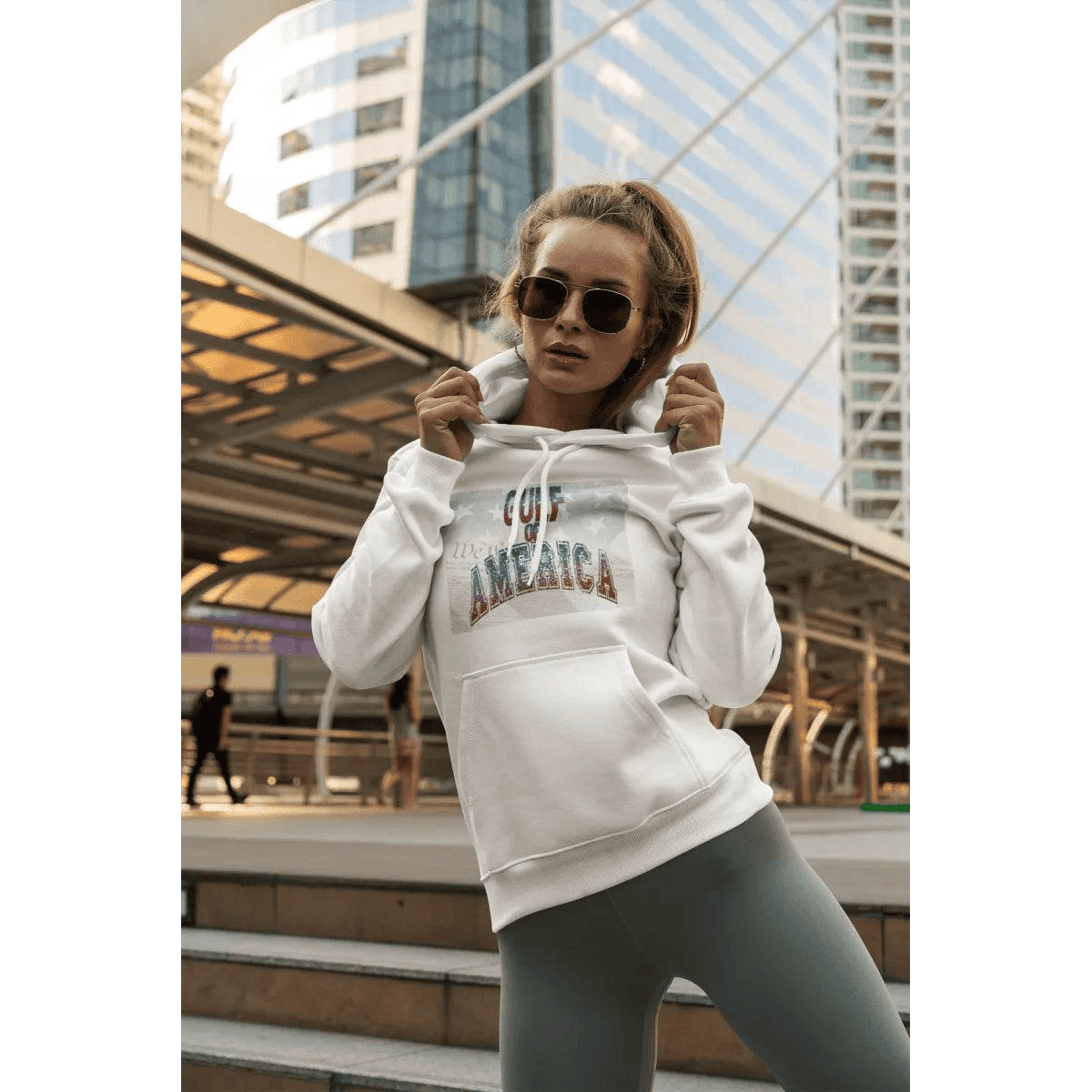 Gulf of America Hoodie | Patriotic Heavy Blend Sweatshirt