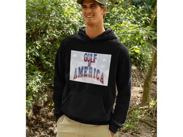 Gulf of America Hoodie | Patriotic Heavy Blend Sweatshirt - Iron Phoenix GHG