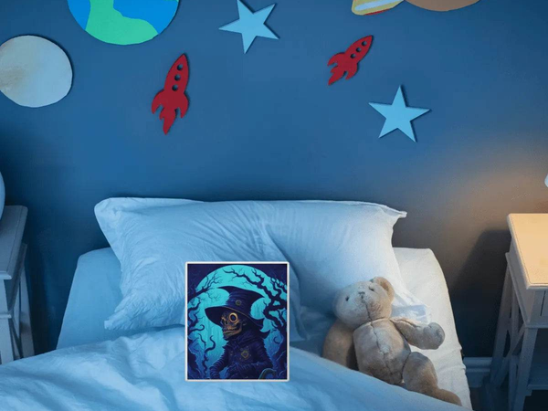 Spooky Skeleton Shaped Pillow - Spooky Comfort - Iron Phoenix GHG