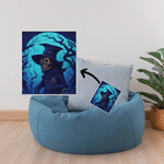 Spooky Skeleton Shaped Pillow - Spooky Comfort - Iron Phoenix GHG