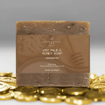 Oat Milk n Honey Soap | Calm Eczema | Sensitive Skin Relief Bar - Iron Phoenix GHG