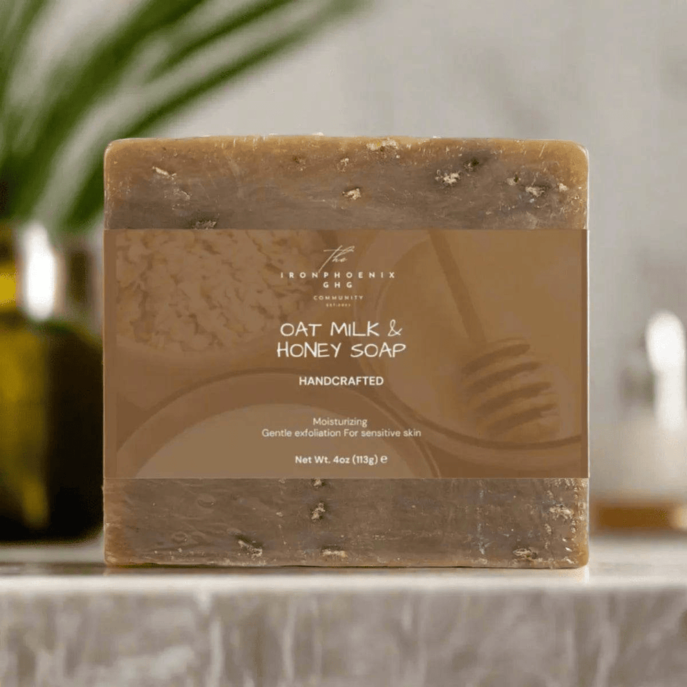 Oat Milk n Honey Soap | Calm Eczema | Sensitive Skin Relief Bar