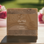 Oat Milk n Honey Soap | Calm Eczema | Sensitive Skin Relief Bar - Iron Phoenix GHG