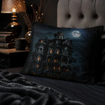 Haunted Mansion Halloween Pillow Sham - Gothic Victorian Bedding Accessory | Our Phoenix Rise