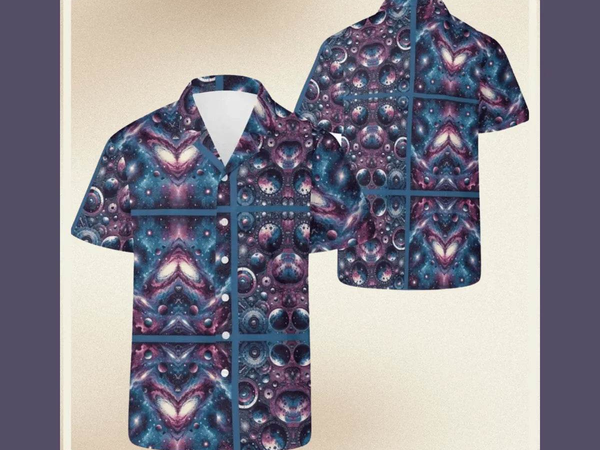 Mens Graphic Button Up Shirt | 4 Unique Styles - Iron Phoenix GHG