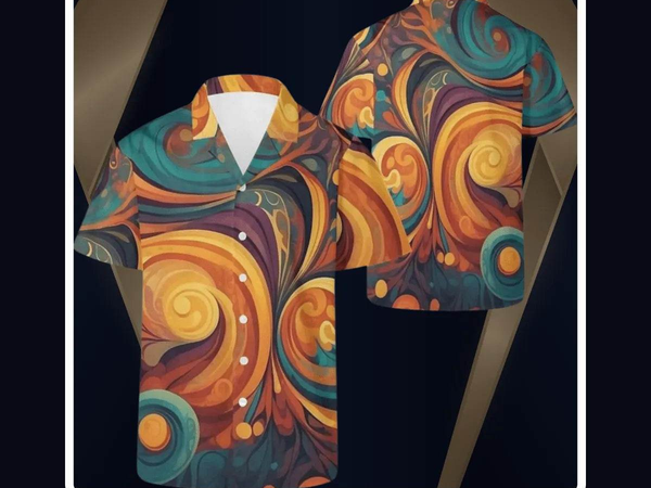 Mens Graphic Button Up Shirt | 4 Unique Styles - Iron Phoenix GHG