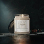 Holiday Soy Candle with Festive Scent - A Soothing Seasonal Glow Detail 6 | Our Phoenix Rise