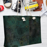 Dark Botanical Weekender Bag