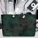 Dark Botanical Weekender Bag