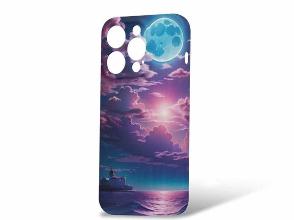 Artistic Phone Case | Purple Sunset Shockproof Cover - Iron Phoenix GHG