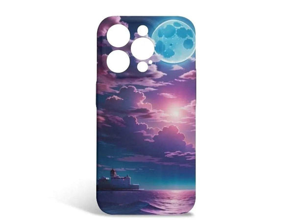 Artistic Phone Case | Purple Sunset Shockproof Cover - Iron Phoenix GHG