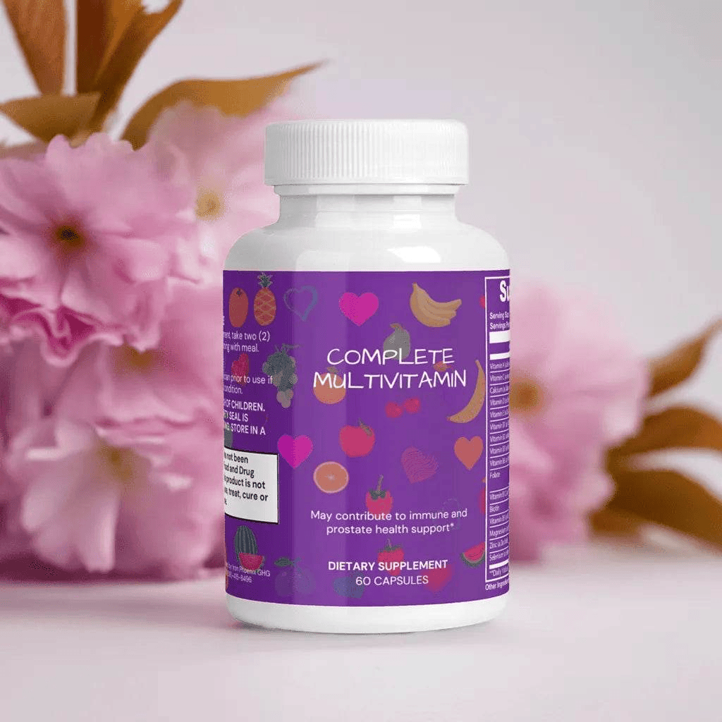 Complete Multivitamin | Daily Immune | Energy Support Formula 60ct
