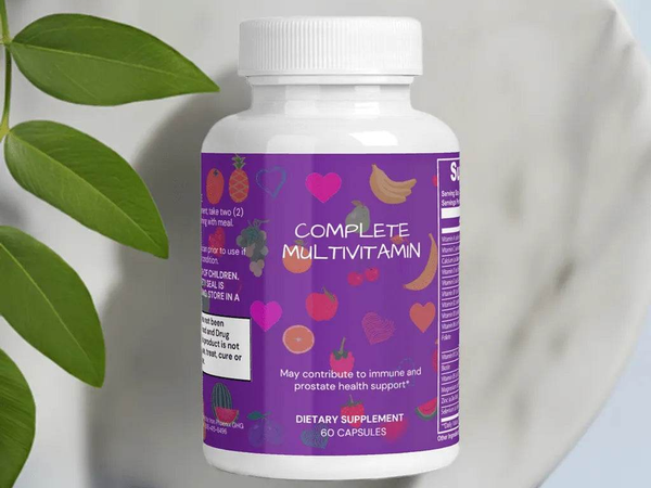 Complete Multivitamin | Daily Immune | Energy Support Formula 60ct - Iron Phoenix GHG