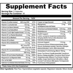 Complete Multivitamin | Daily Immune | Energy Support Formula 60ct - Iron Phoenix GHG
