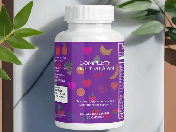 Complete Multivitamin | Daily Immune | Energy Support Formula 60ct - Iron Phoenix GHG