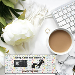 Keep Calm Gaming Desk Mat | Personalized Gamer Mouse Pad - Detail 8 | Our Phoenix Rise