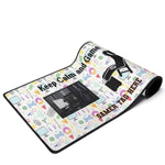 Keep Calm Gaming Desk Mat | Personalized Gamer Mouse Pad