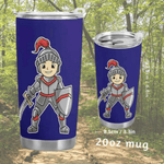 Customizable Knight Travel Mug (20oz) Detailed View 7 | Our Phoenix Rise
