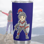 Customizable Knight Travel Mug (20oz) Detailed View 8 | Our Phoenix Rise