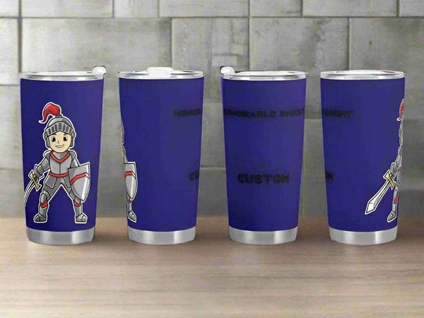 Customizable Knight Travel Mug (20oz)| Iron Phoenix GHG