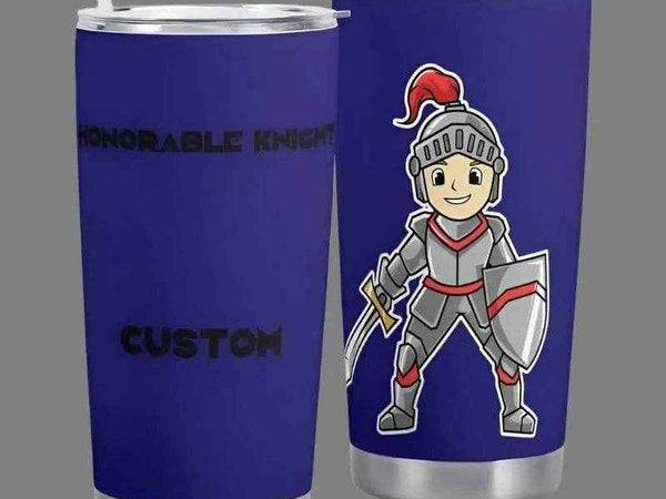 Customizable Knight Travel Mug (20oz)| Iron Phoenix GHG