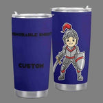 Customizable Knight Travel Mug (20oz) Detailed View 2 | Our Phoenix Rise